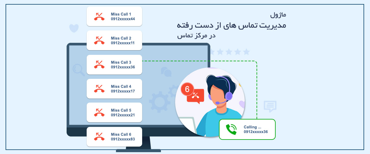 مدیریت تماس های از دست رفته با تماس برگشتی خودکار | Missed Call Manager