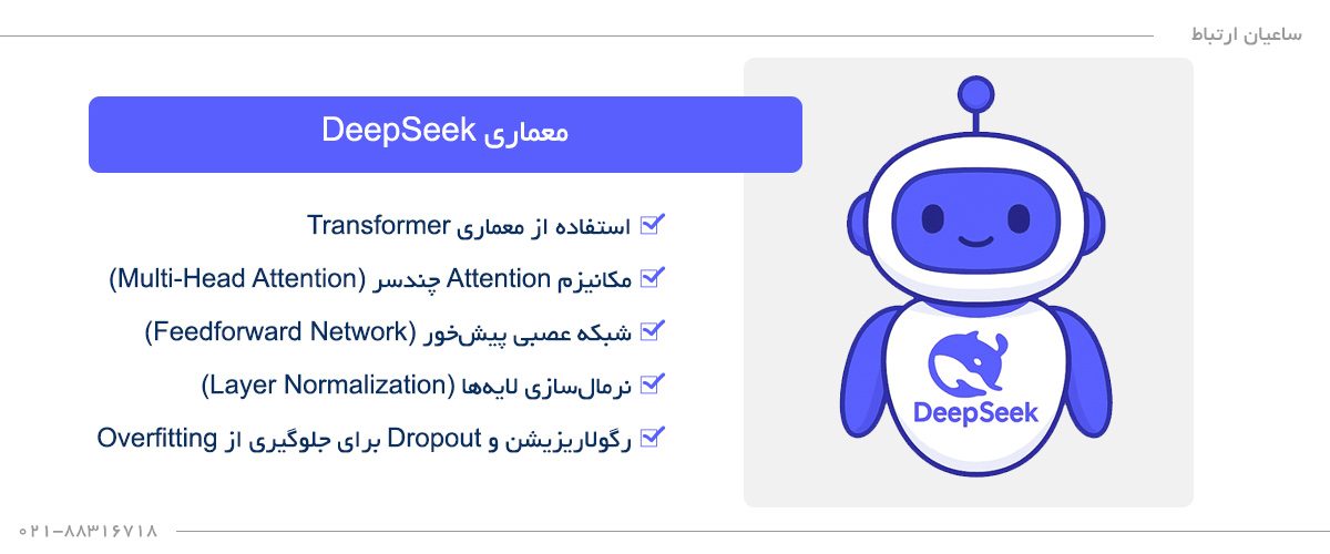 معماری deepseek